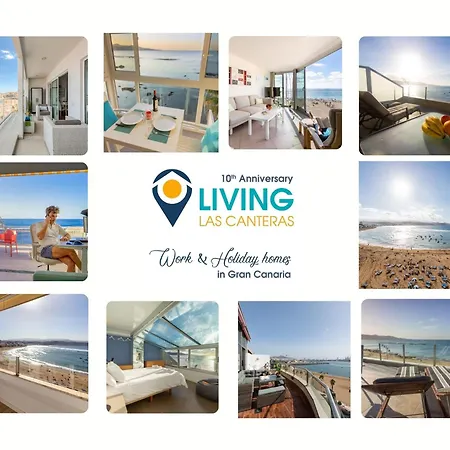 דירה Living Canteras Homes - Beachfront Open Terrace *